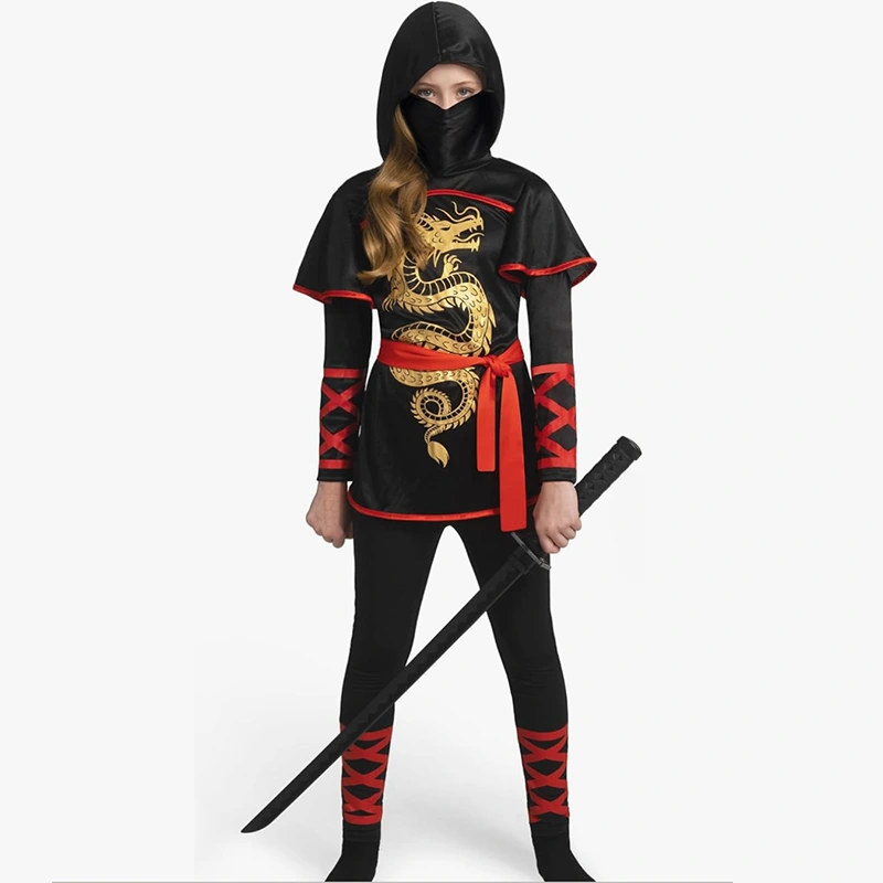 Κοστούμι ninja για κορίτσι